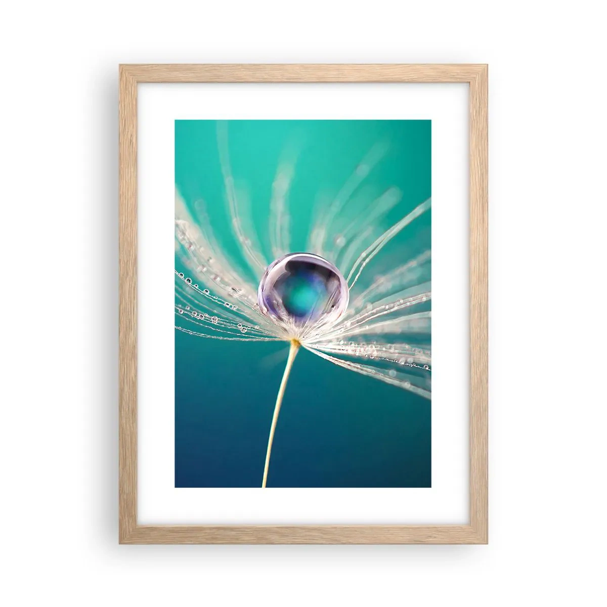 Poster in einem Rahmen aus heller Eiche - Mystischer Moment - 30x40 cm