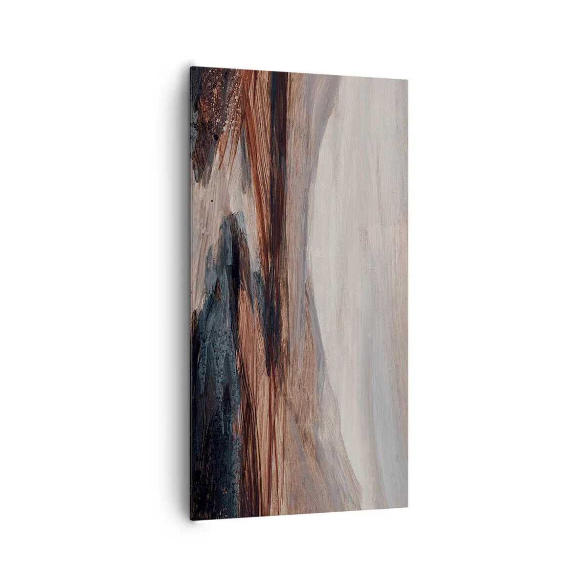 Bild auf Leinwand - Leinwandbild - Ruhiges Tal - 65x120 cm