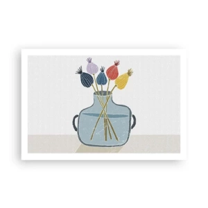 Poster - Es ist mucksmäuschenstill - 91x61 cm