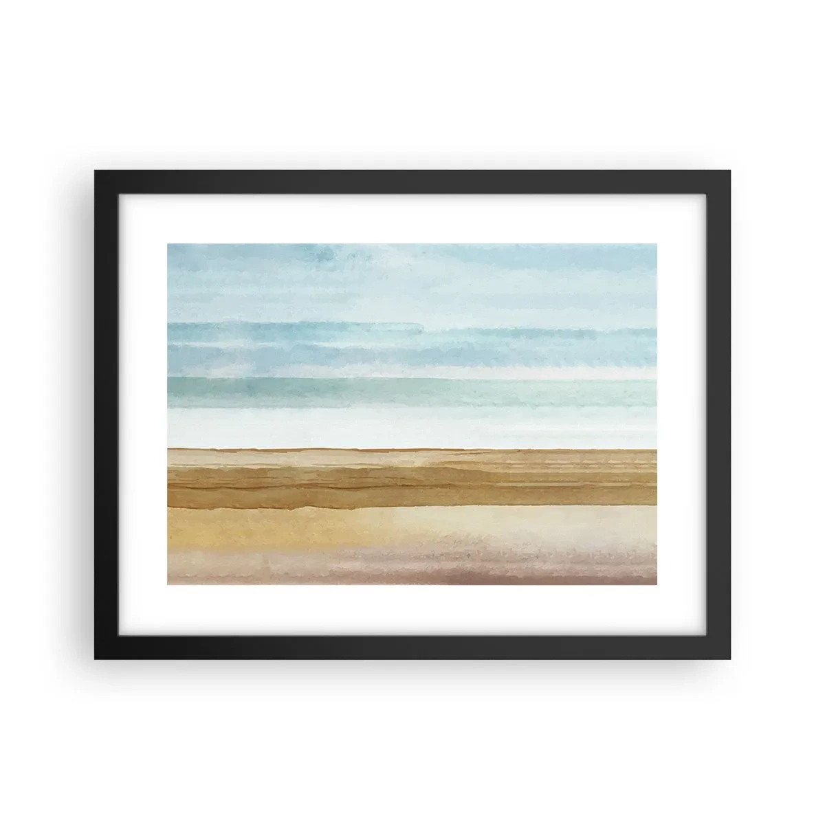 Poster in einem schwarzem Rahmen - Trost - 40x30 cm