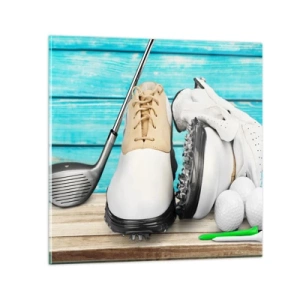 Glasbild - Bild auf glas - Alles ist bereit - 30x30 cm