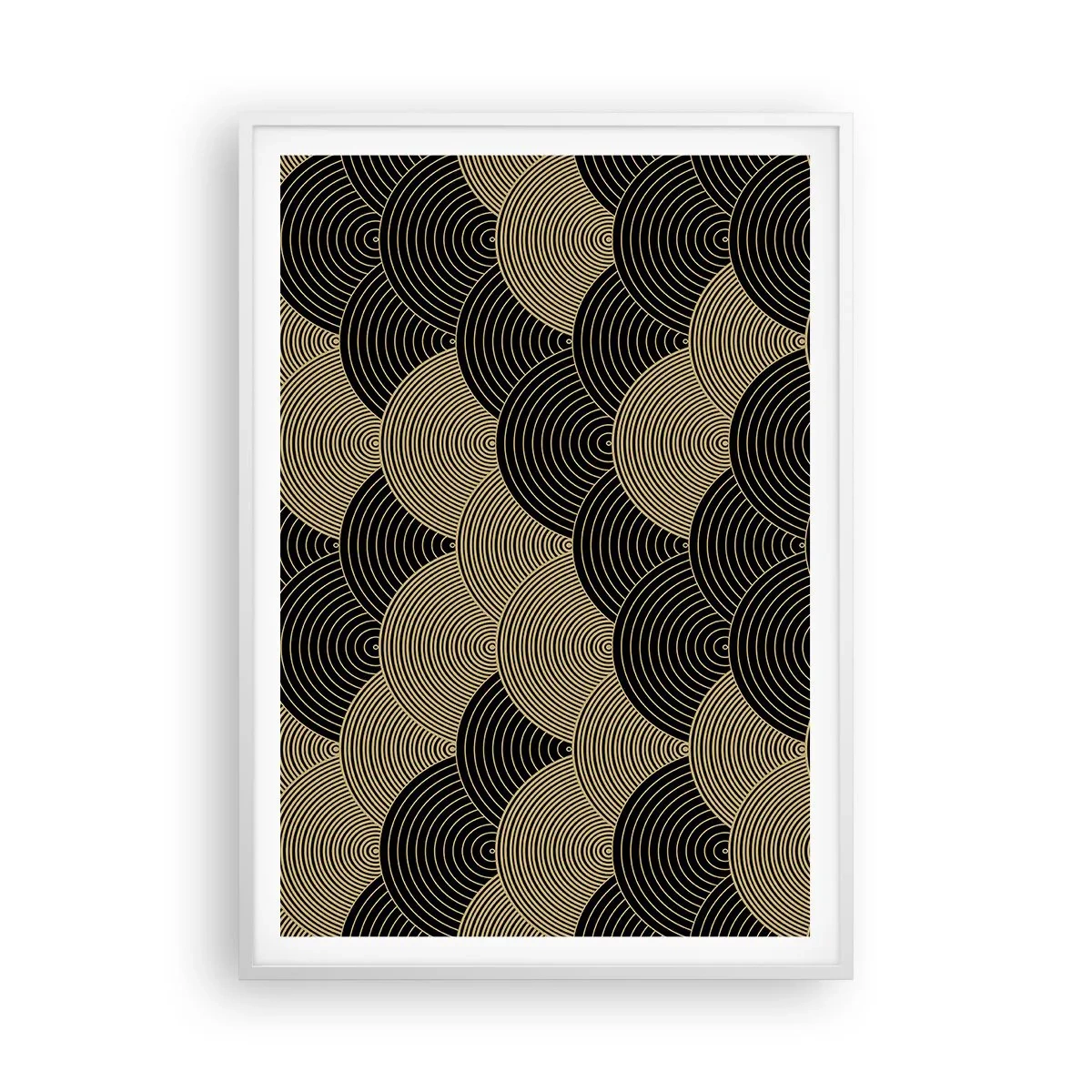 Poster in einem weißen Rahmen - Einheit in der Vielfalt - 70x100 cm