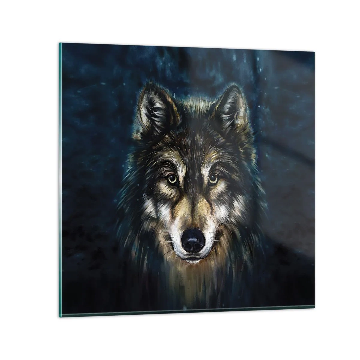 Glasbild - Bild auf glas - Alpha? Und Omega - 40x40 cm