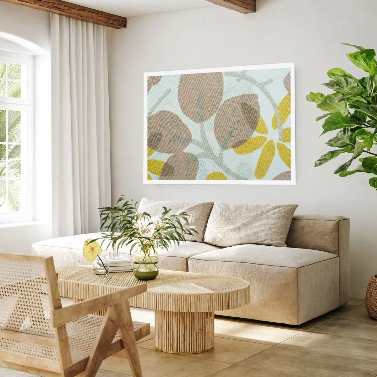 Poster - Komposition in voller Sonne - 40x30 cm