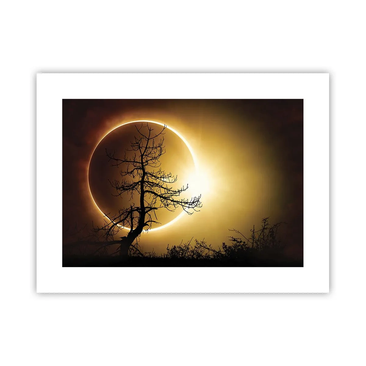 Poster - Totale Finsternis - 40x30 cm
