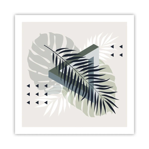 Poster - Natur und Geometrie – zwei Ordnungen? - 60x60 cm