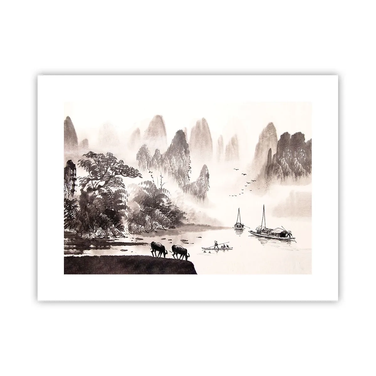 Poster - Der exotische Alltag des Ostens - 40x30 cm