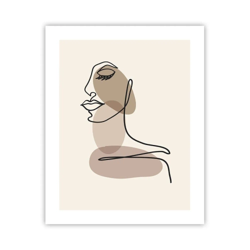 Poster - Sich selbst zugehört - 40x50 cm