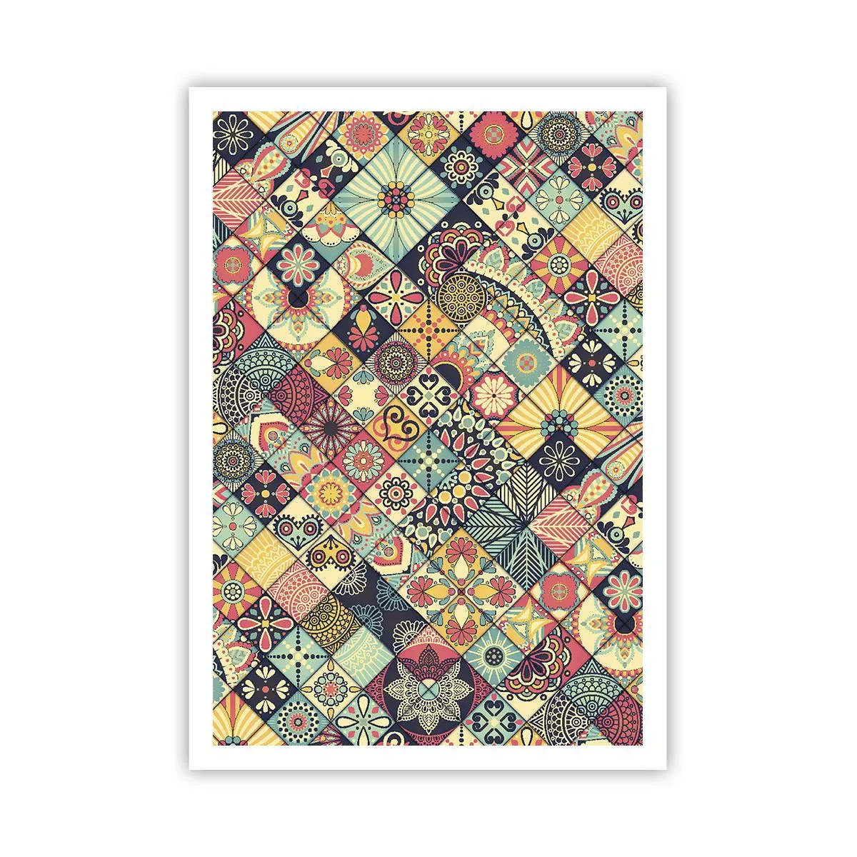 Poster - marokkanische Atmosphäre - 70x100 cm