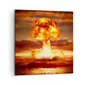 Bild auf Leinwand - Leinwandbild - Und das Ende wird kommen - 50x50 cm