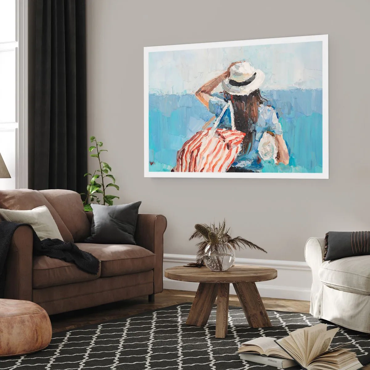 Poster - Willkommen in den Sommerferien - 91x61 cm