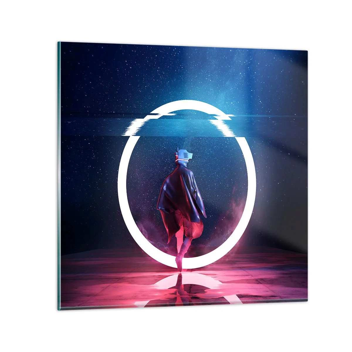 Glasbild - Bild auf glas - Zwischen den Welten - 70x70 cm