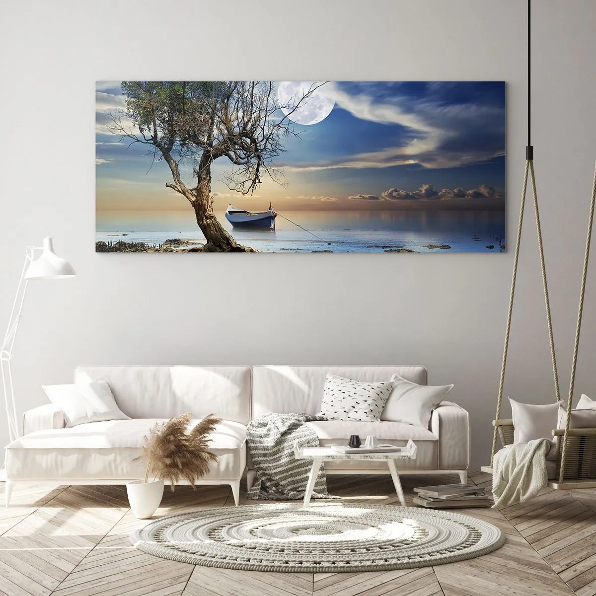 Glasbild - Bild auf glas - Ist das das Ende oder der Anfang? - 100x40 cm