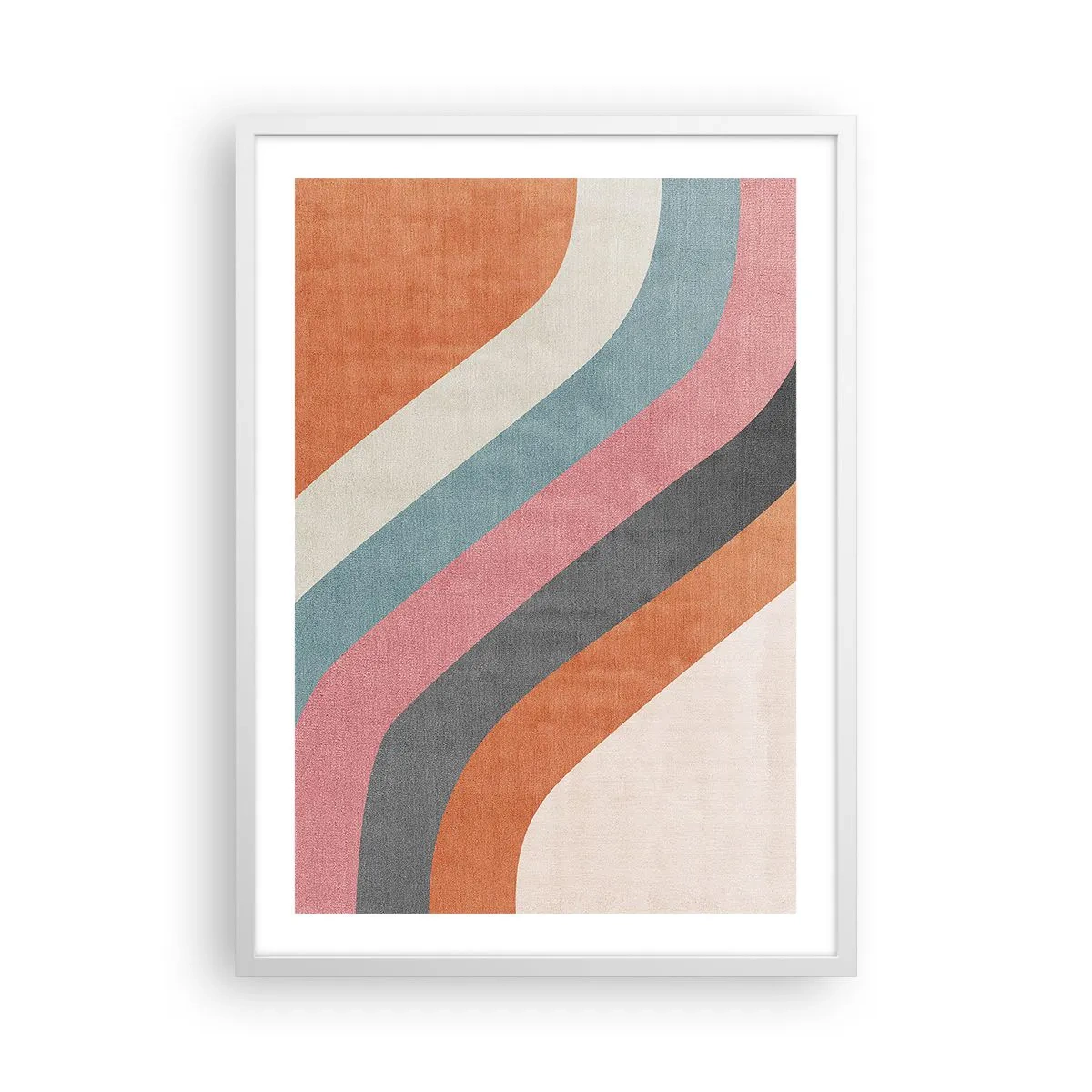 Poster in einem weißen Rahmen - Diagonale Komposition – Bewegung - 50x70 cm