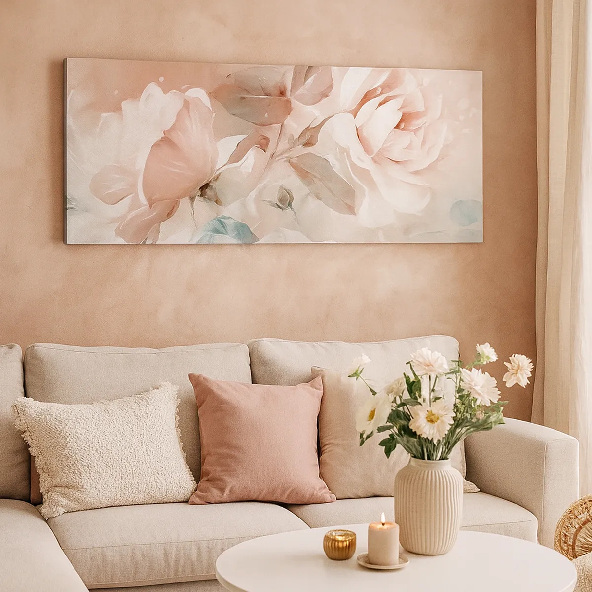 Bild auf Leinwand - Leinwandbild - Geist der Romantik - 30x30 cm