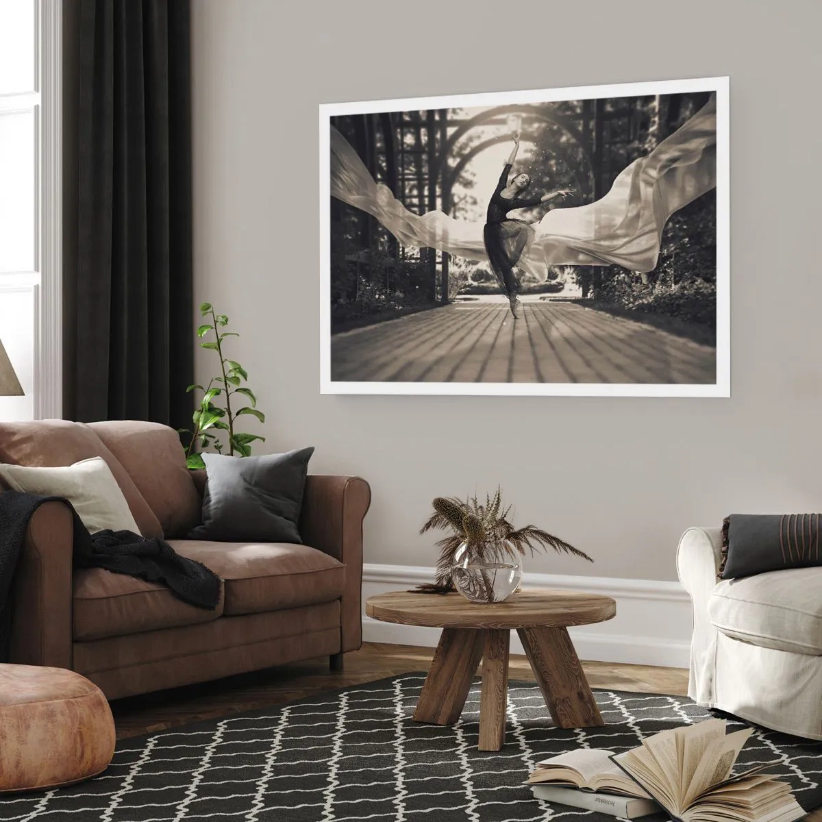 Poster - Der Tanz des Gartengeistes - 70x50 cm