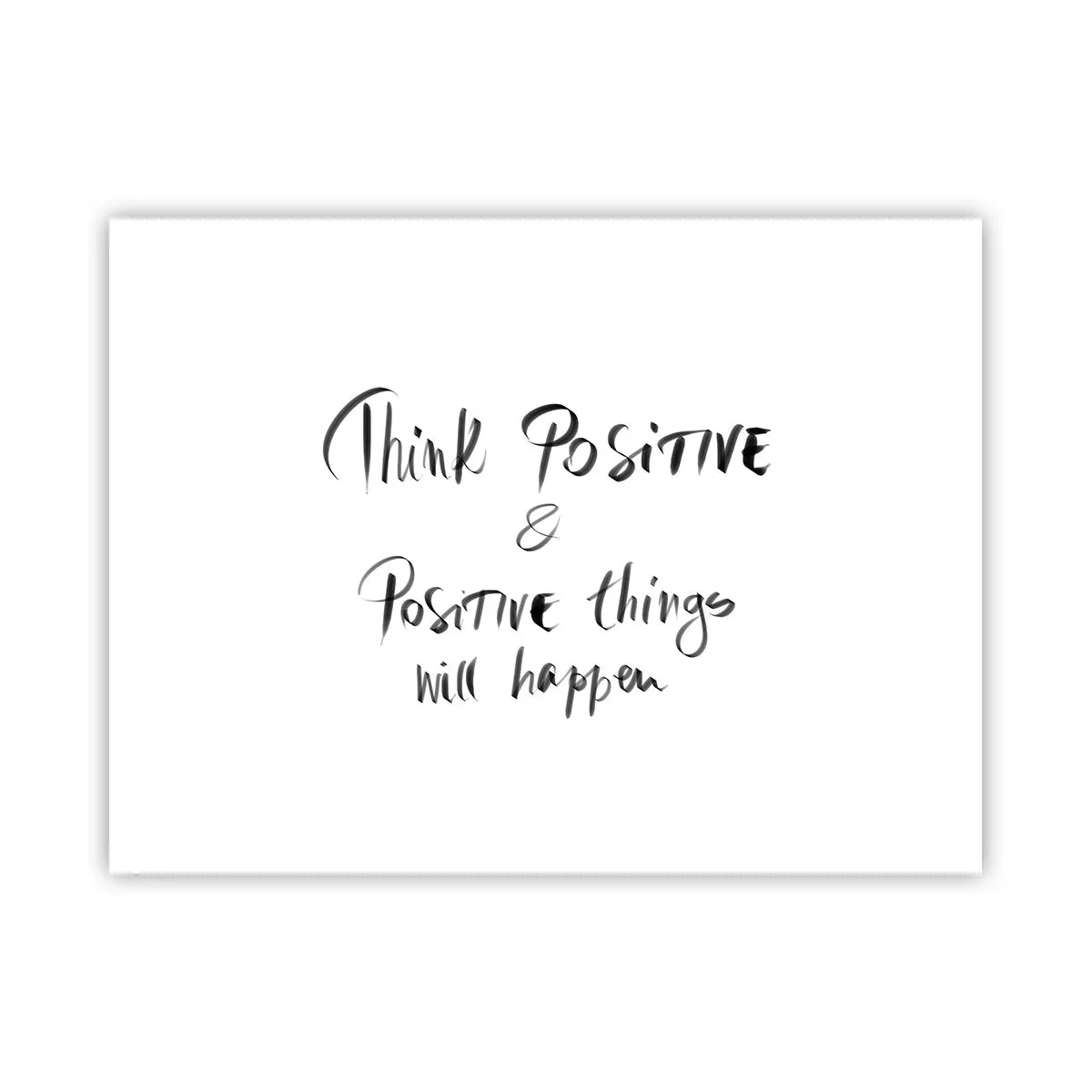 Poster - Wie soll man leben? - 40x30 cm