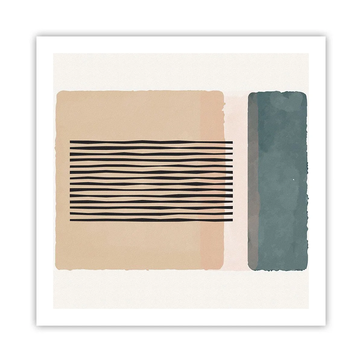 Poster - Alles ist in Ordnung - 60x60 cm