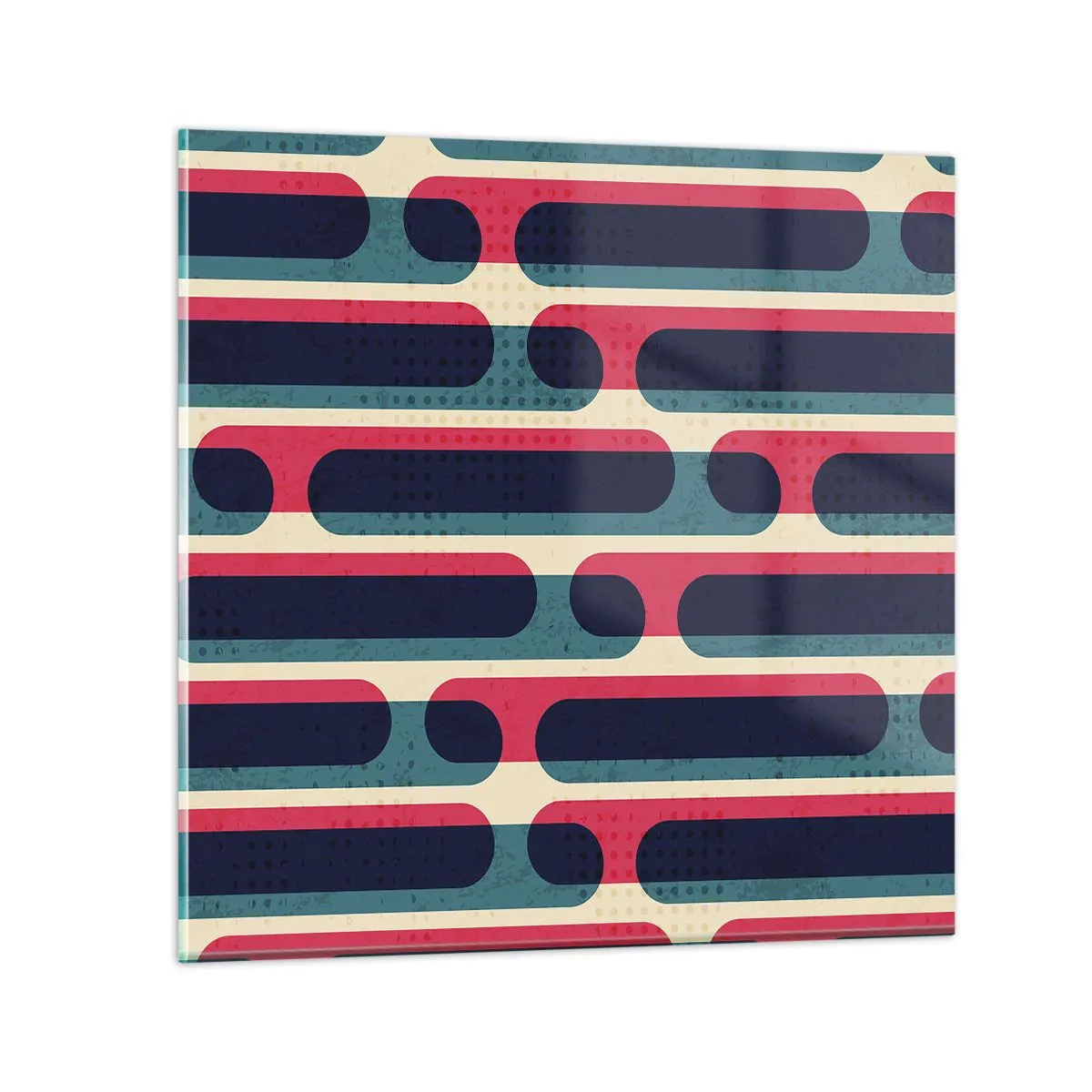 Glasbild - Bild auf glas - In die Tiefe und vorwärts - 50x50 cm