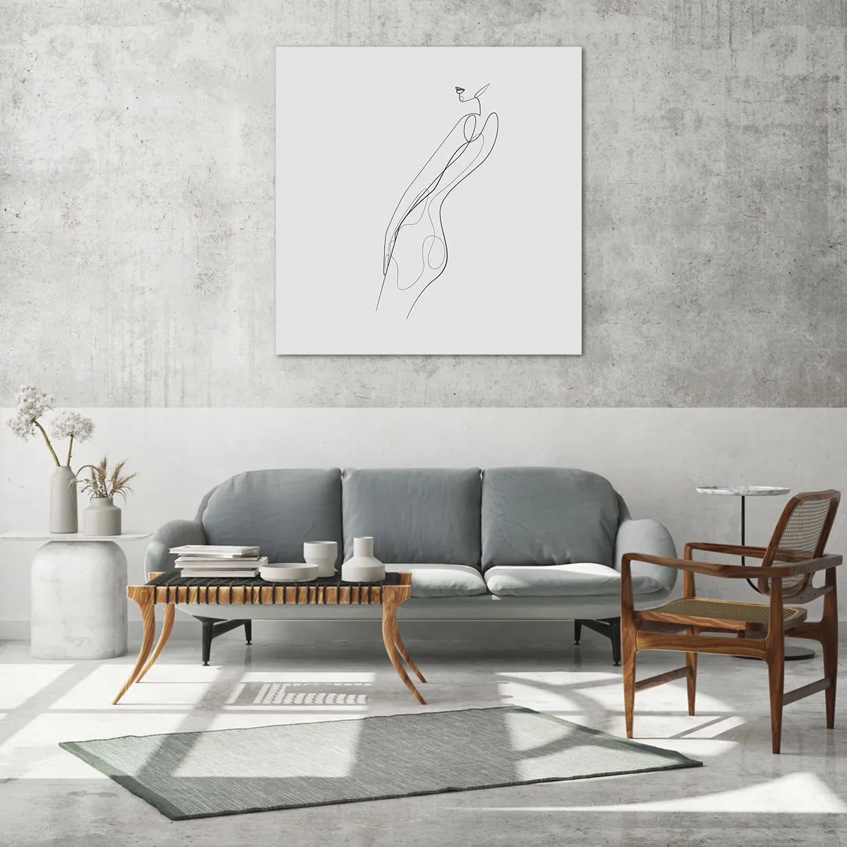 Glasbild - Bild auf glas - Bloß ein Versprechen - 30x30 cm