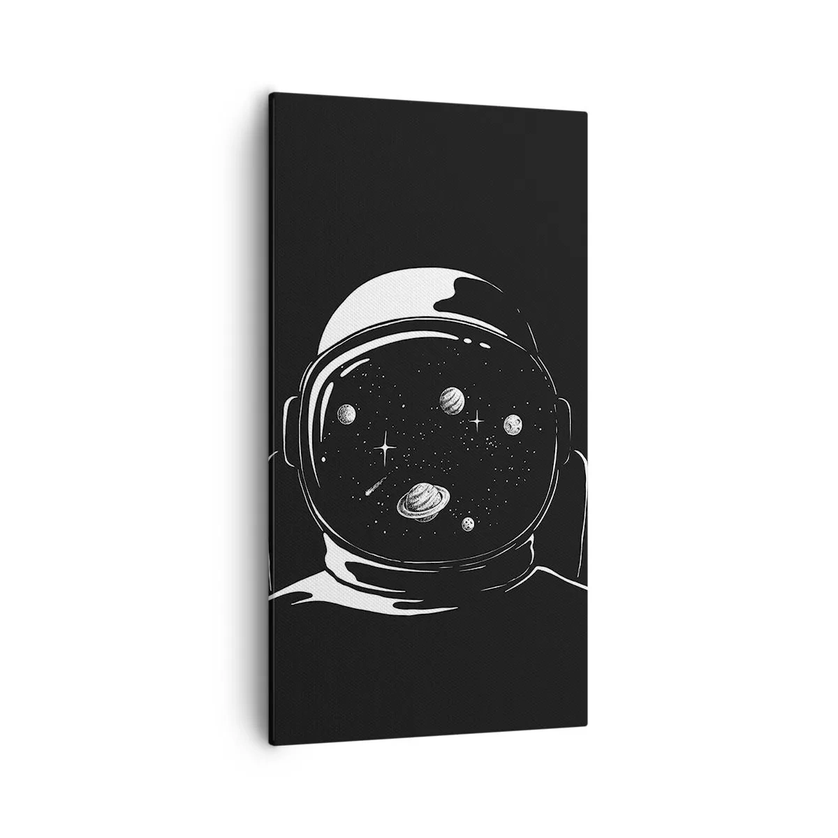 Bild auf Leinwand - Leinwandbild - Schöne Aussicht - 55x100 cm