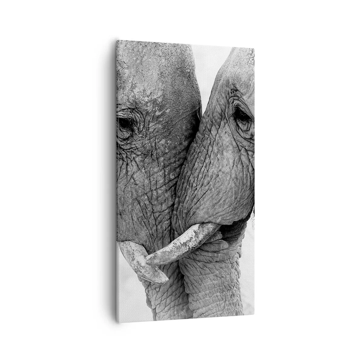 Bild auf Leinwand - Leinwandbild - Herzliches Geständnis - 55x100 cm