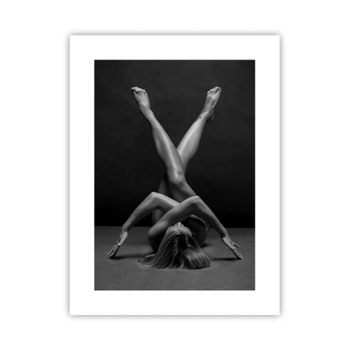 Poster - Die Geometrie der Nacktheit - 30x40 cm