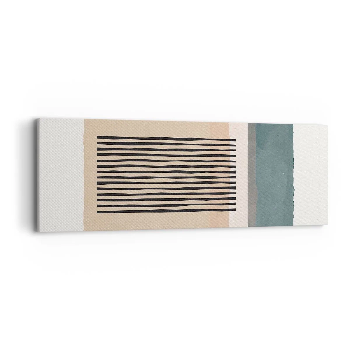 Bild auf Leinwand - Leinwandbild - Alles ist in Ordnung - 90x30 cm