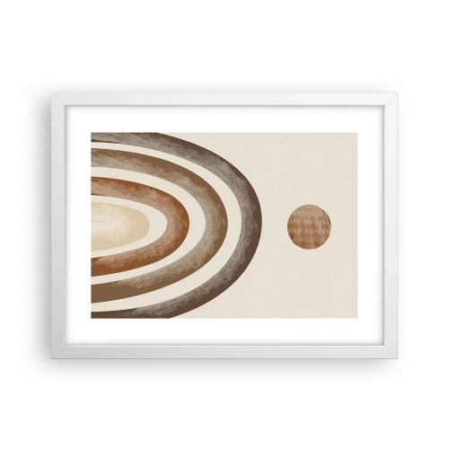 Poster in einem weißen Rahmen - In einer weit entfernten Galaxie - 40x30 cm