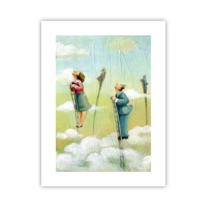 Poster - Hinter deinem Traum - 30x40 cm