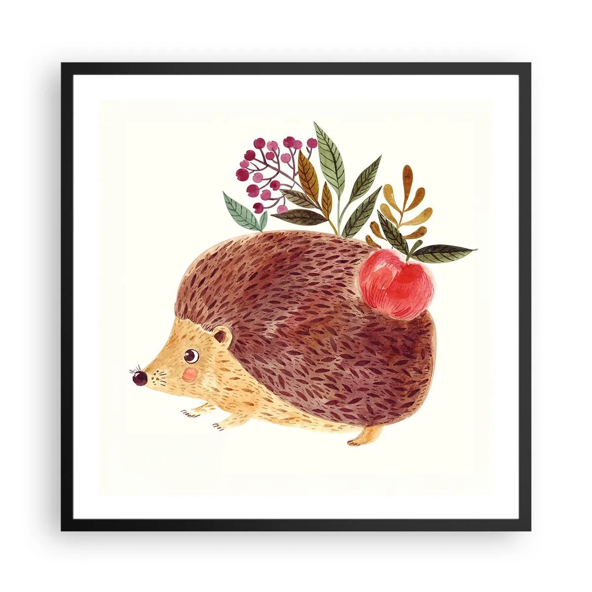 Poster in einem schwarzem Rahmen - Und dann magst du mich schon - 60x60 cm