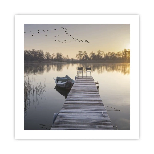 Poster - Ich komme nach einiger Zeit zurück - 50x50 cm