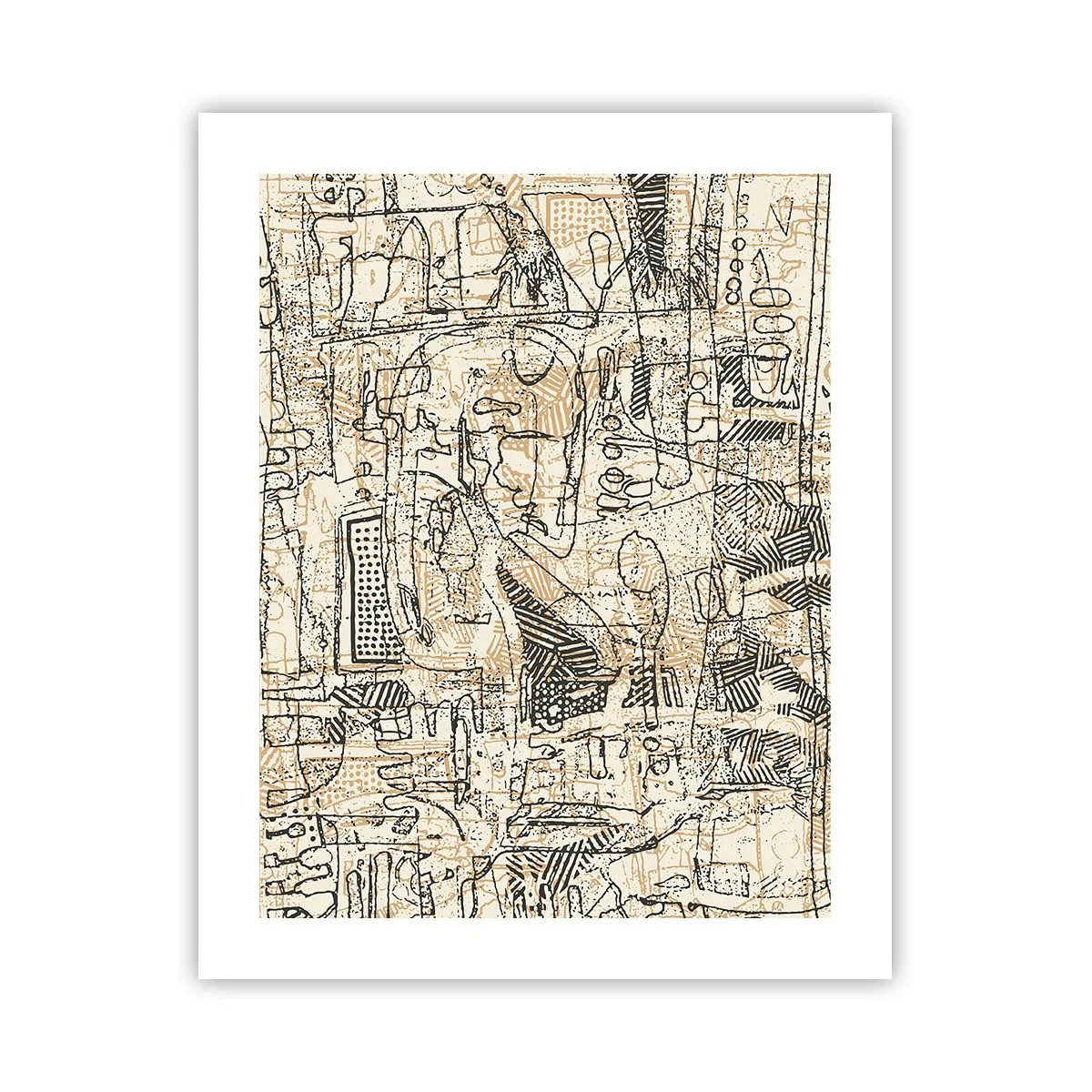 Poster - Es wartet darauf, entschlüsselt zu werden - 40x50 cm