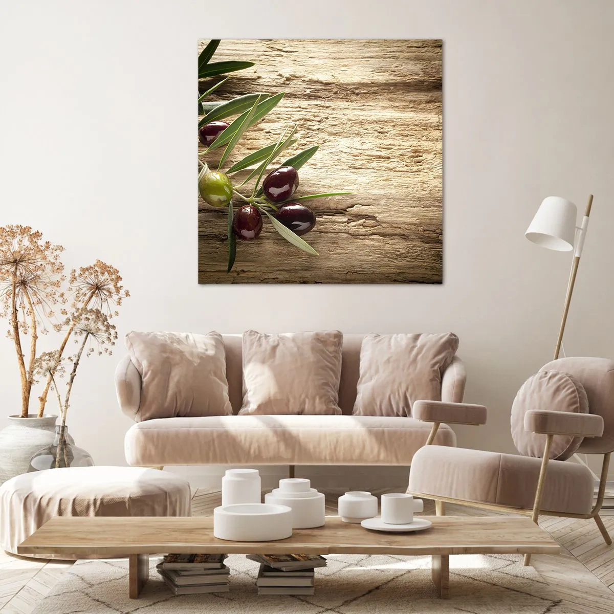 Bild auf Leinwand - Leinwandbild - Direkt aus der Natur - 70x70 cm