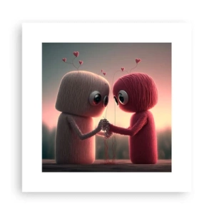 Poster - Jeder darf lieben - 30x30 cm