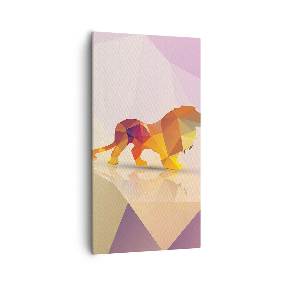 Bild auf Leinwand - Leinwandbild - Der Diamantenkönig - 55x100 cm