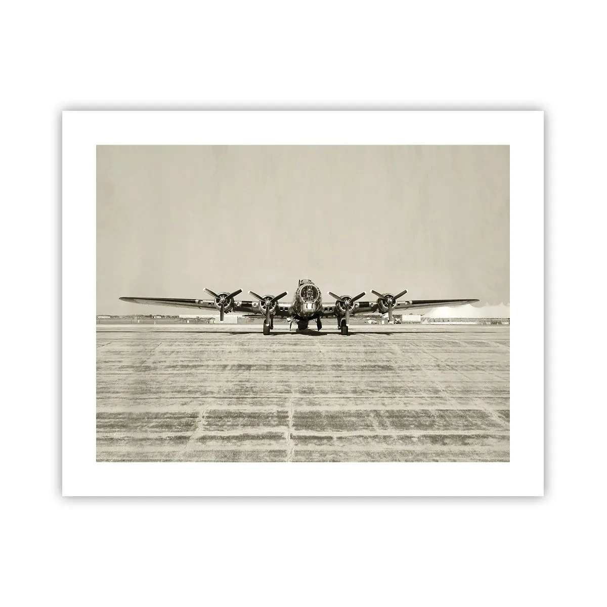 Poster - Wie immer bereit - 50x40 cm