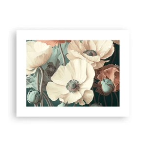 Poster - Flüstern von Mohnblumen - 40x30 cm