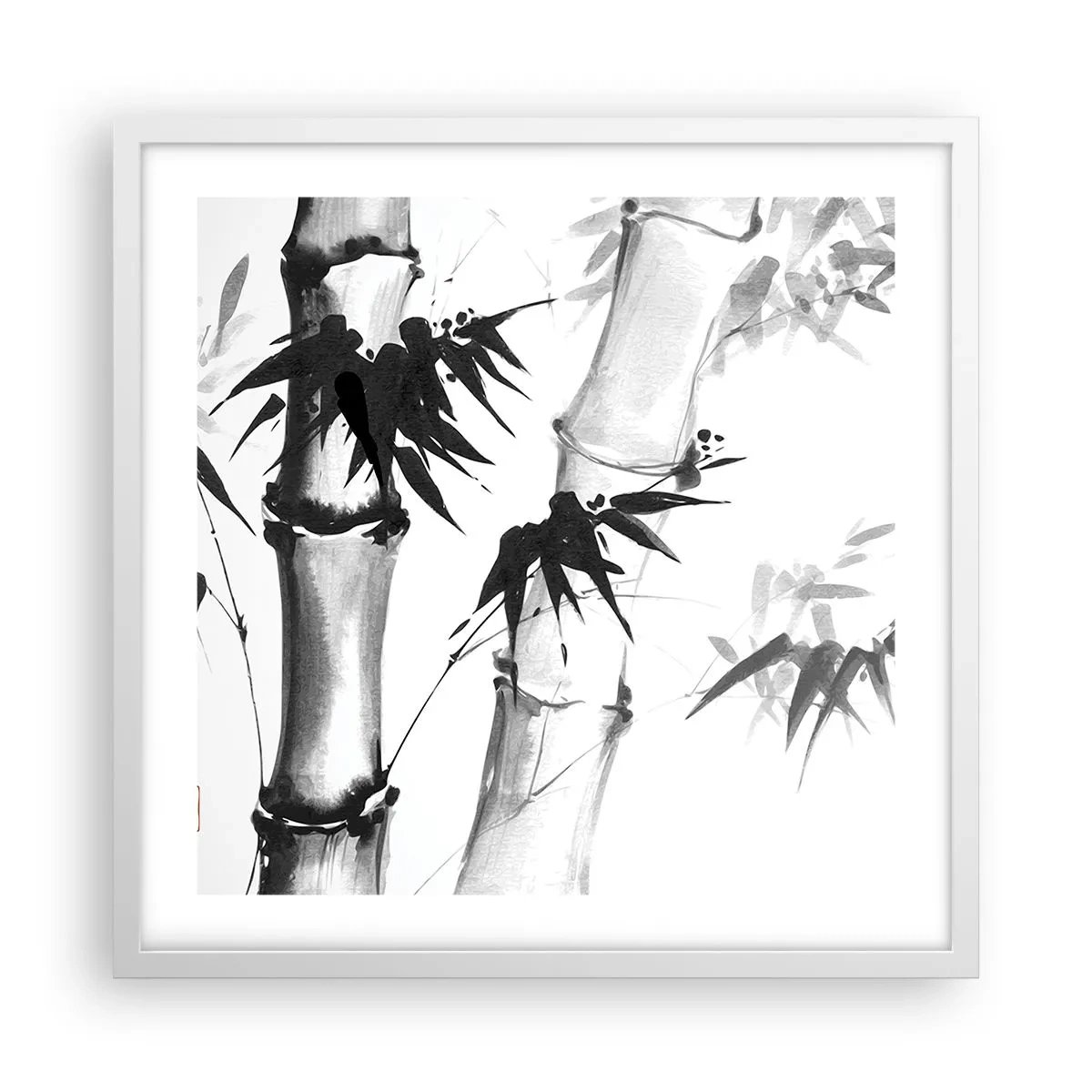 Poster in einem weißen Rahmen - Dem Orient ganz nah - 50x50 cm