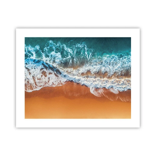 Poster - Immer Hand in Hand - 50x40 cm