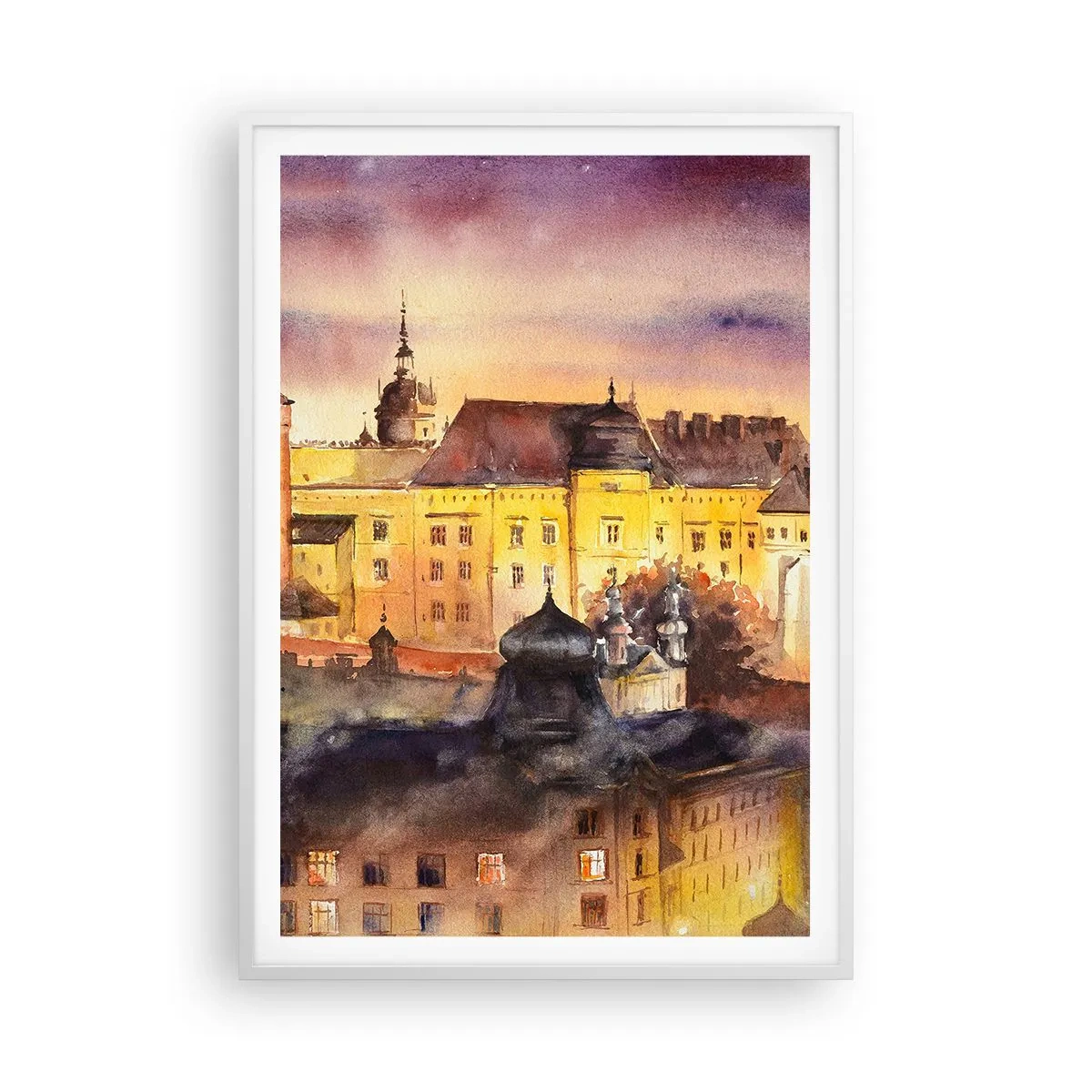 Poster in einem weißen Rahmen - Geschichte und Märchen - 70x100 cm