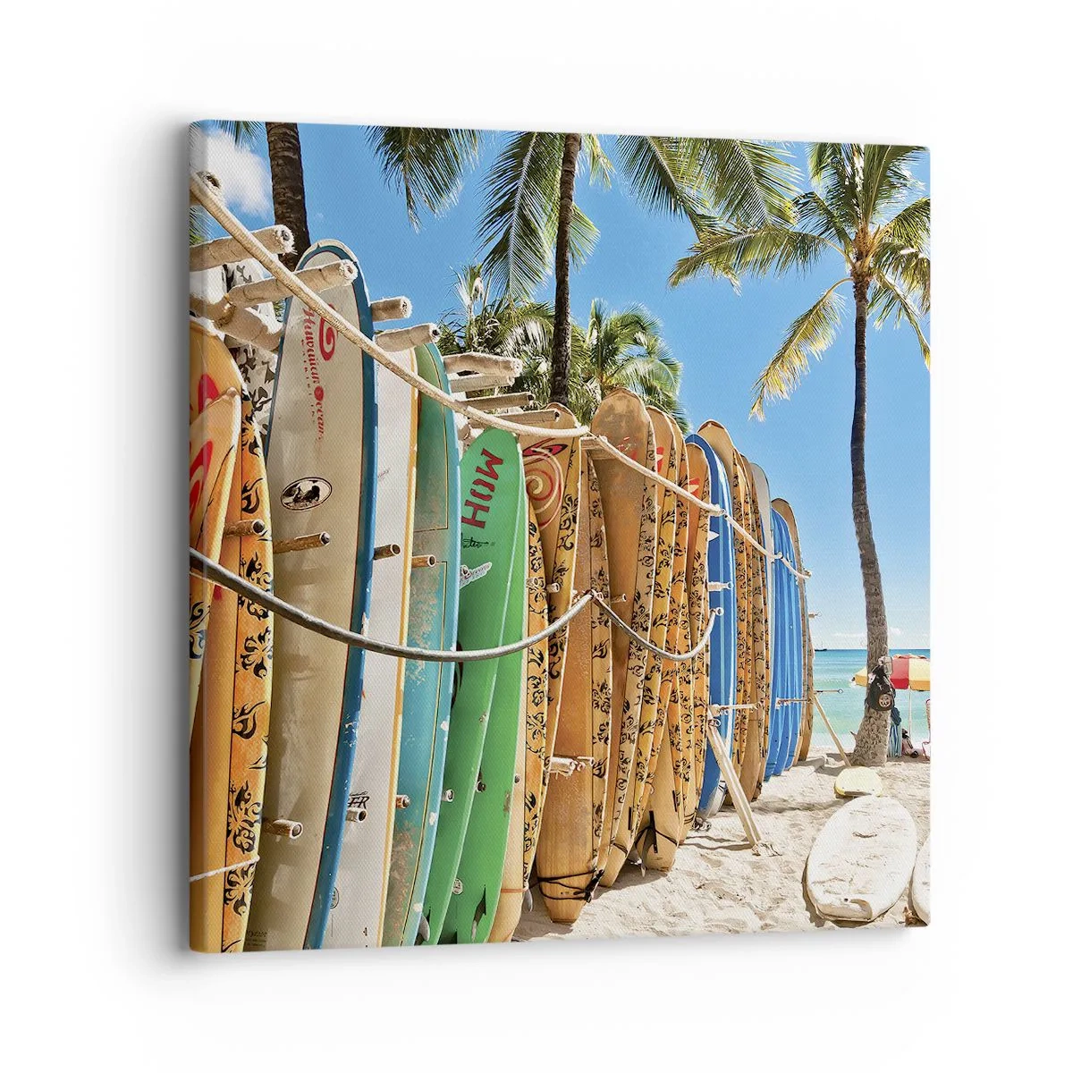 Bild auf Leinwand - Leinwandbild - Sonniger Spaß - 30x30 cm