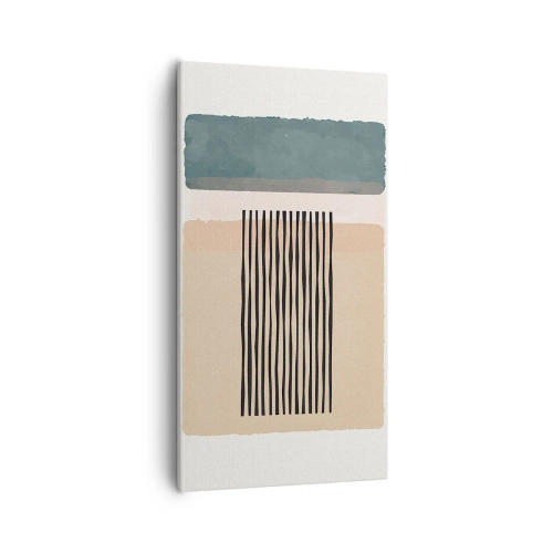 Bild auf Leinwand - Leinwandbild - Alles ist in Ordnung - 55x100 cm