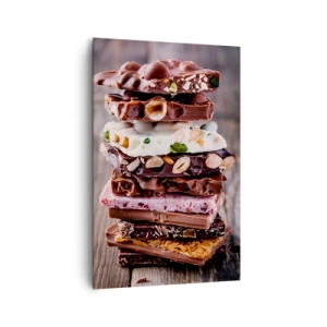 Bild auf Leinwand - Leinwandbild - Entzückende Aussicht - 80x120 cm