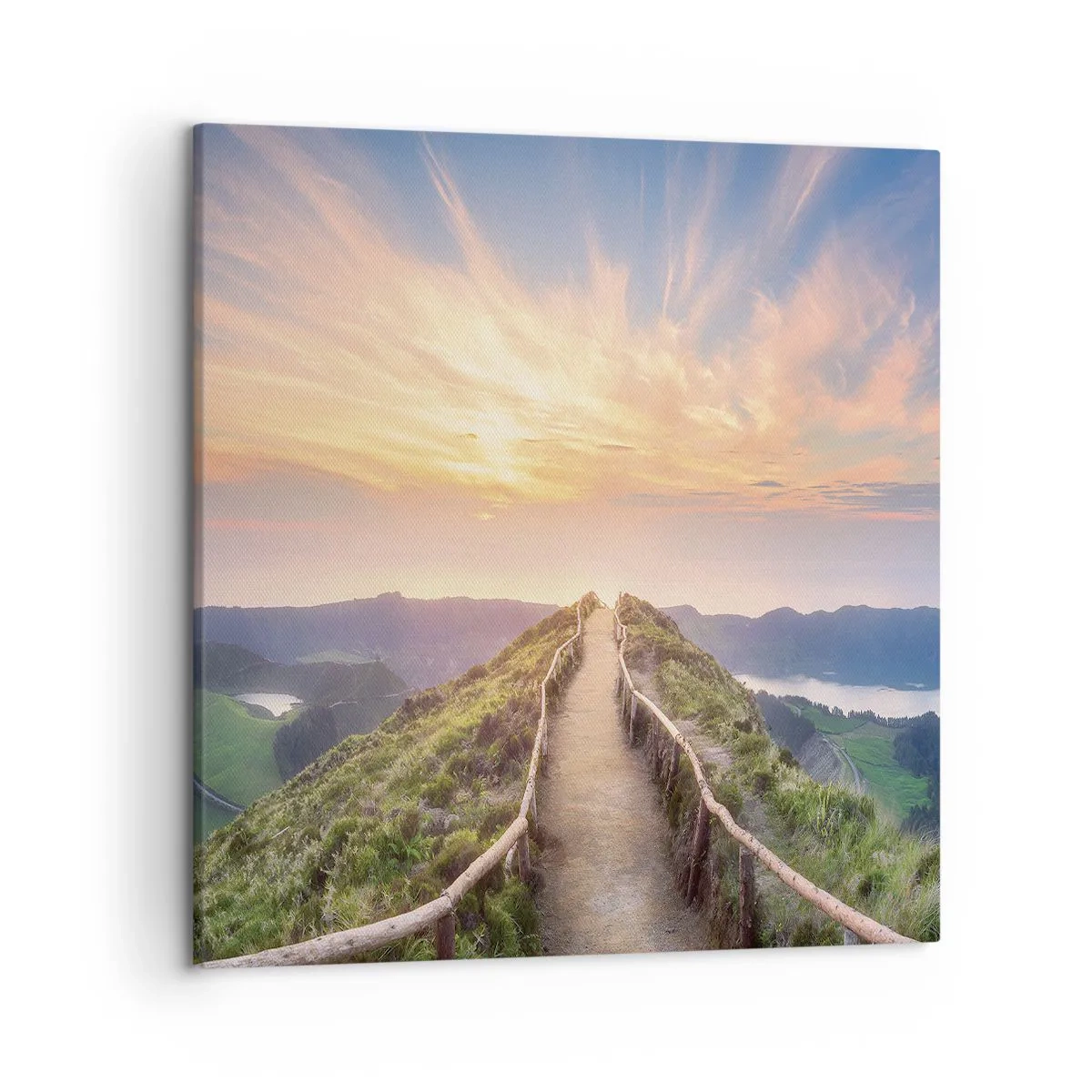 Bild auf Leinwand - Leinwandbild - Nah am Himmel - 50x50 cm