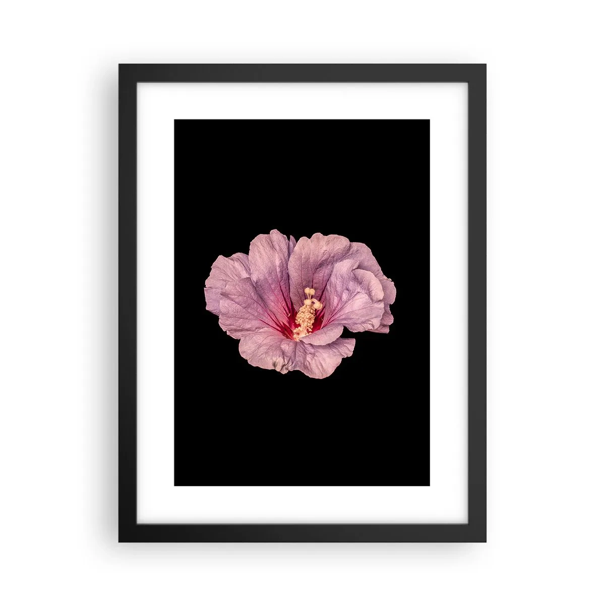 Poster in einem schwarzem Rahmen - Direkt ins Herz - 30x40 cm