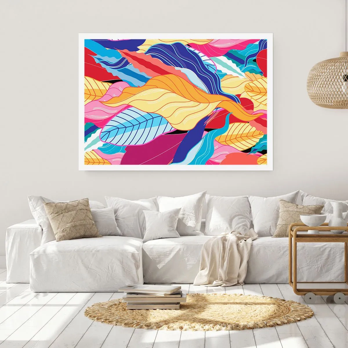 Poster - Buntes Durcheinander - 91x61 cm