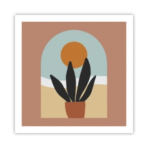 Poster - Kleine Freuden - 60x60 cm