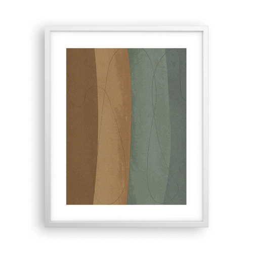 Poster in einem weißen Rahmen - Horizontale Komposition - 40x50 cm