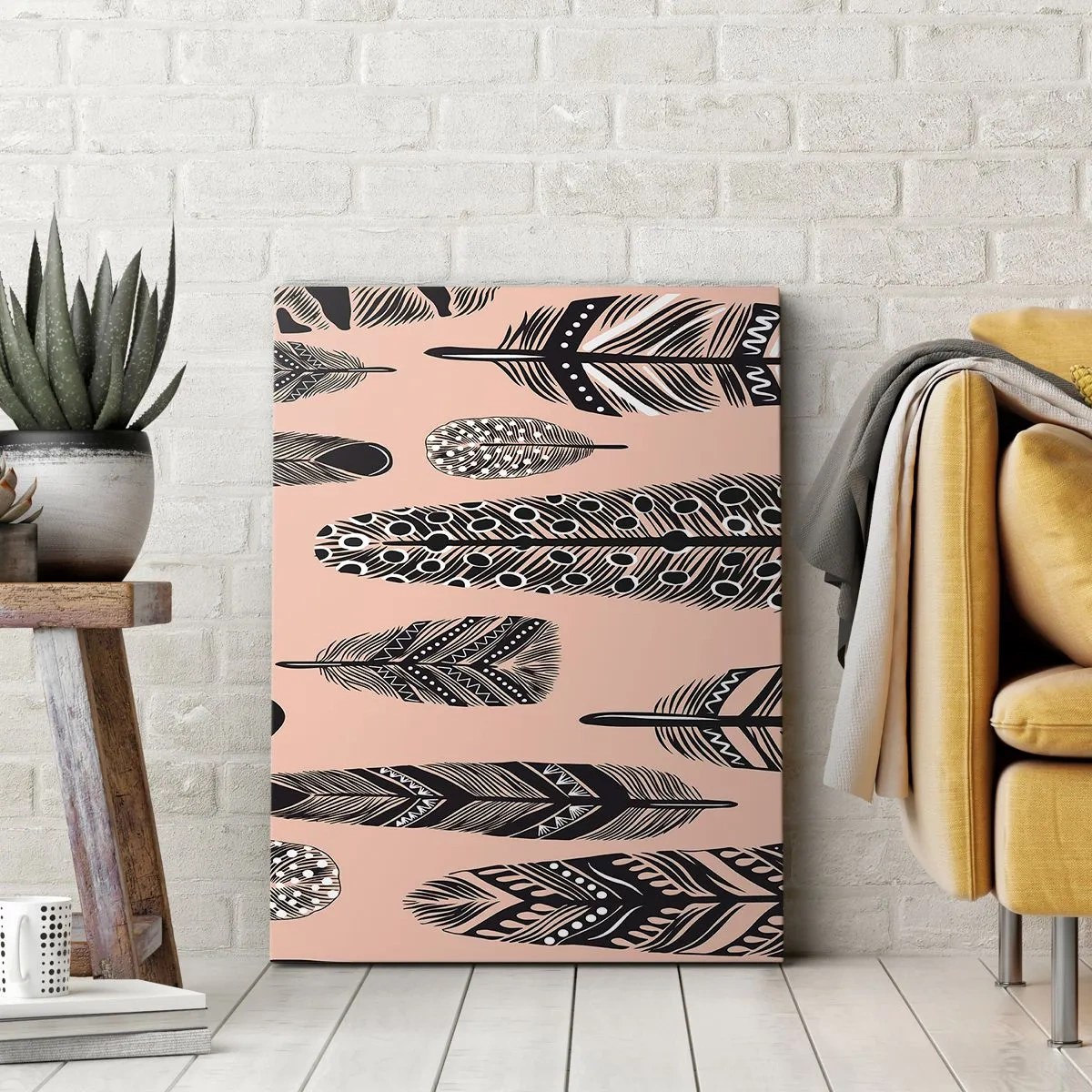 Bild auf Leinwand - Leinwandbild - Indische Sammlung - 65x120 cm